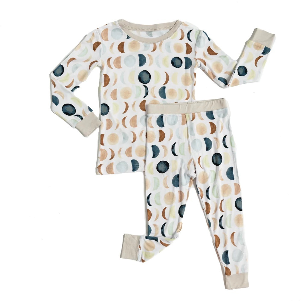 LITTLE SLEEPIES LUNA NEUTRAL TWO PIECE SET